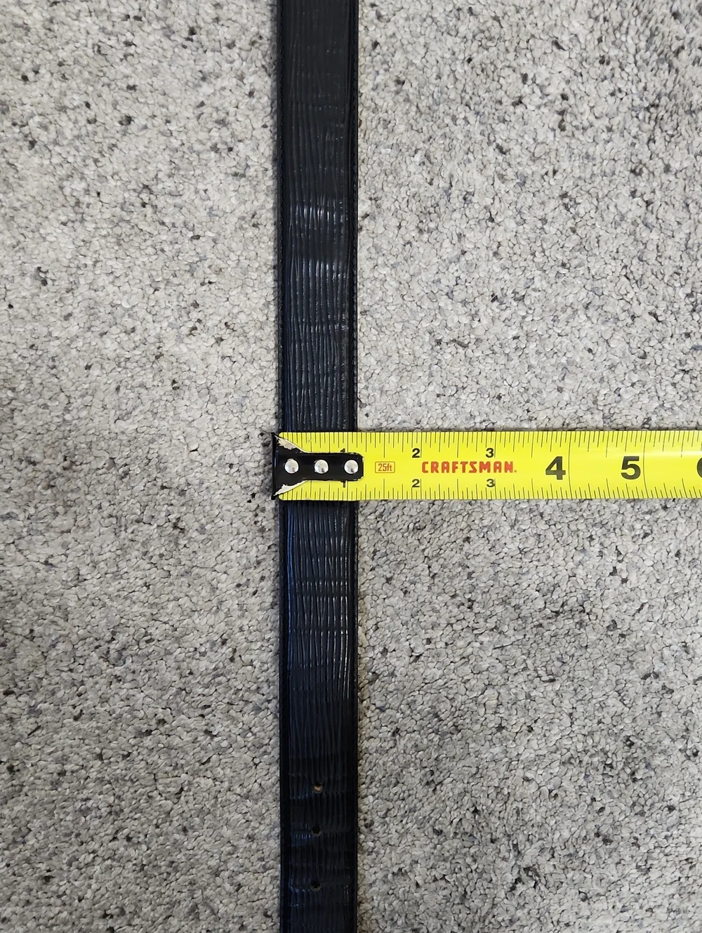 Louis Vuitton Ceinture Gold Buckle Epi Leather Belt Black Size 40mm/100cm